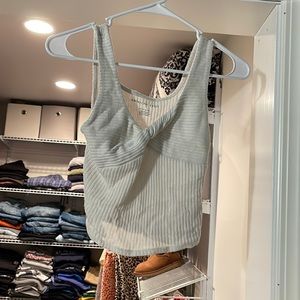 American eagle twist tank top